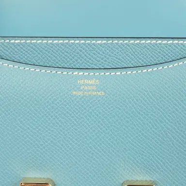 HERMÈS Hermes Constance 18 Blue Jean Epsom Gold Hardware | Thumbnail 8 HERMÈS Hermes Constance 18 Blue Jean Epsom Gold Hardware | Thumbnail 8