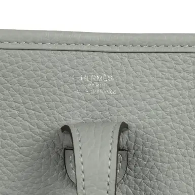HERMÈS Hermes Evelyne 23 Gris Pantin Clemence Palladium Hardware | Thumbnail 7