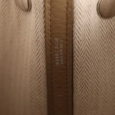 HERMÈS Hermes Garden Party 30 Beige Marfa Negonda Palladium Hardware | Thumbnail 8
