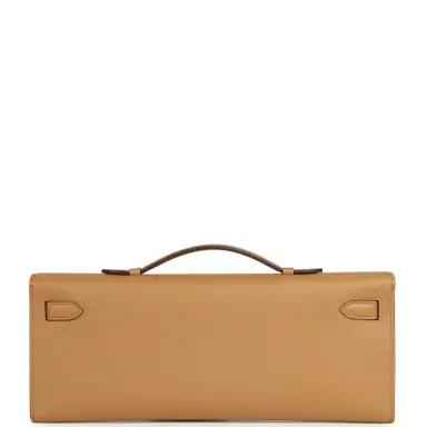 HERMÈS Hermes Kelly Cut Biscuit Epsom Gold Hardware | Thumbnail 4