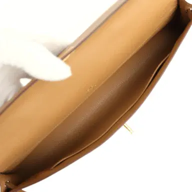 HERMÈS Hermes Kelly Cut Biscuit Epsom Gold Hardware | Thumbnail 8