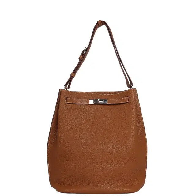 HERMÈS Pre-owned Hermes So Kelly 26 Gold Togo Palladium Hardware