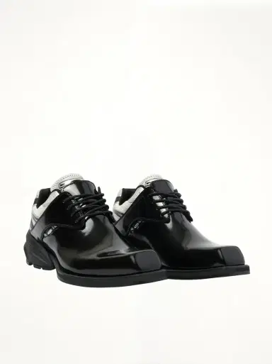 REMAGINE Starting Blocks Hybrid Derby in Black/white/silver Black | Thumbnail 3