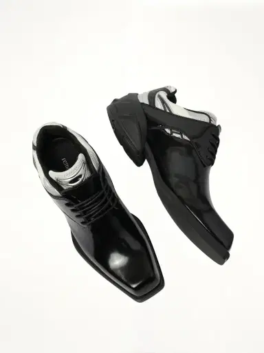 REMAGINE Starting Blocks Hybrid Derby in Black/white/silver Black | Thumbnail 4