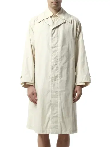 Maison Margiela Trench Rain Coat in Ivory White | Thumbnail 1