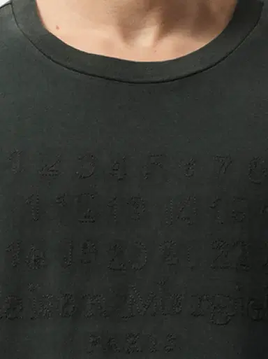 Maison Margiela Memory of Logo T-shirt in Washed | Thumbnail 6
