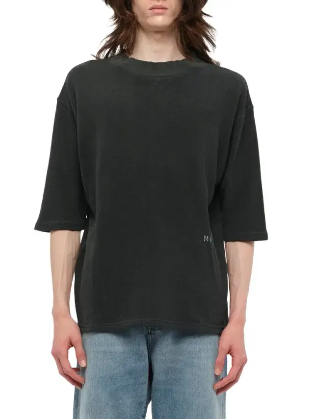 Maison Margiela Reverse Terry T-shirt in Washed