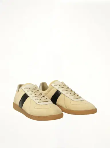 Maison Margiela Replica Sneaker in Black/yellow Black | Thumbnail 3