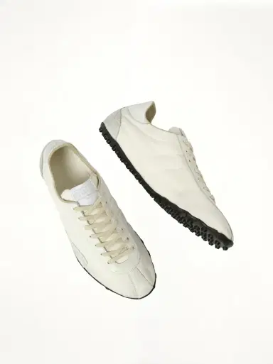 Maison Margiela Sprinters Low Top Sneaker in White/birch White | Thumbnail 4