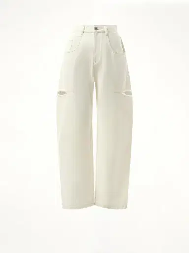 Maison Margiela Slash Loose Fit Denim Jeans | Thumbnail 3