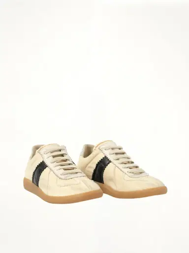 Maison Margiela Replica Sneaker in Black/yellow Black | Thumbnail 3 Maison Margiela Replica Sneaker in Black/yellow Black | Thumbnail 3