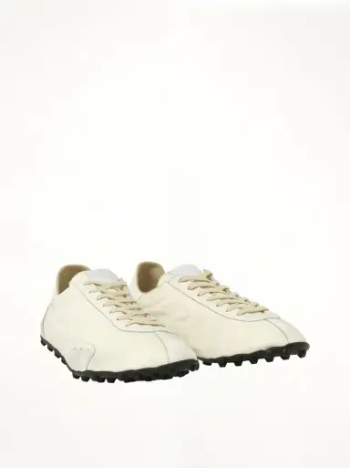 Maison Margiela Sprinters Low Top Sneaker in White/birch White | Thumbnail 3