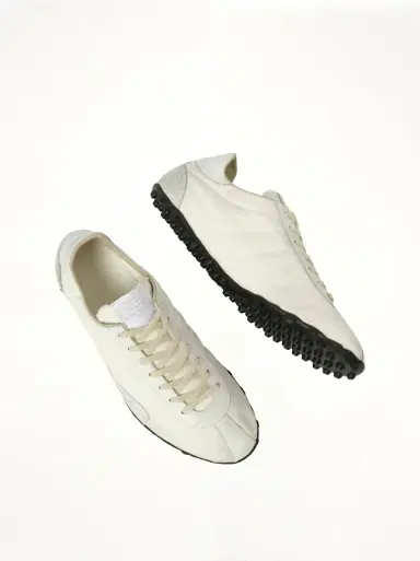 Maison Margiela Sprinters Low Top Sneaker in White/birch White | Thumbnail 4
