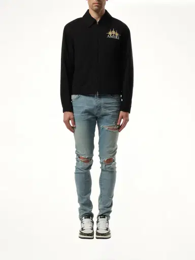 AMIRI Starburst Zip Blouson | Thumbnail 4 AMIRI Starburst Zip Blouson | Thumbnail 4