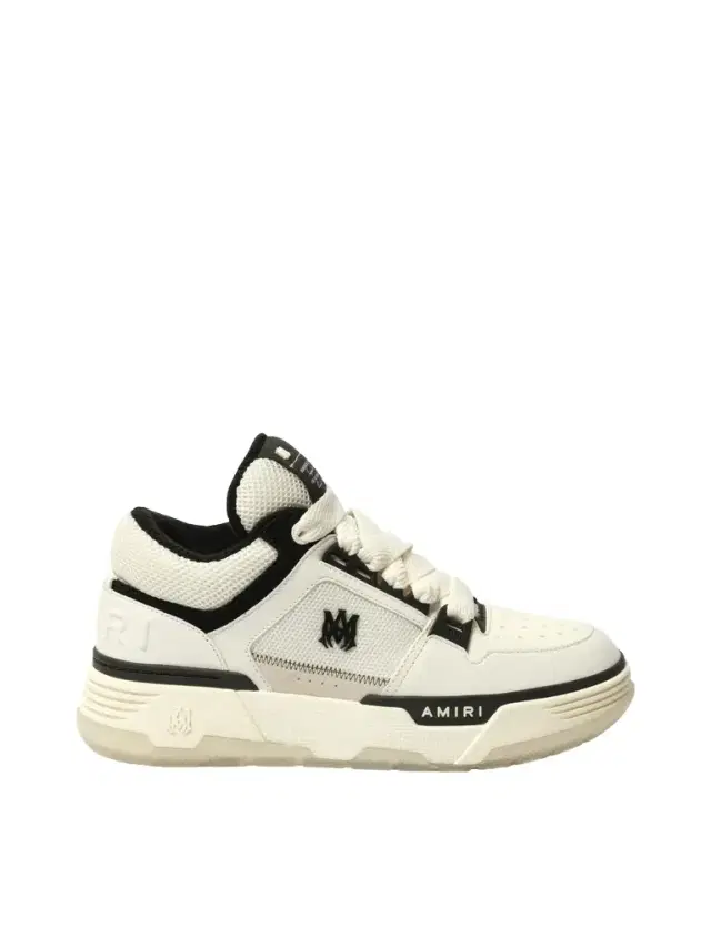 AMIRI Ma-1 Sneaker in White/black White