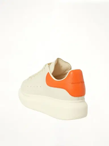 Alexander McQueen Larry Oversized Sneaker in Off White/orange White | Thumbnail 2 Alexander McQueen Larry Oversized Sneaker in Off White/orange White | Thumbnail 2