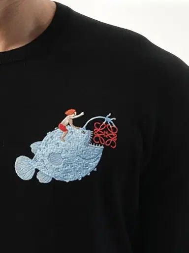Loewe Suna Fujita Anglerfish Sweater | Thumbnail 2