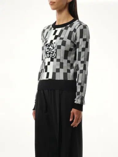 Loewe Intarsia Anagram Sweater | Thumbnail 5 Loewe Intarsia Anagram Sweater | Thumbnail 5