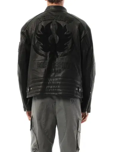 Represent Belstaff Leather Race Jacket | Thumbnail 6 Represent Belstaff Leather Race Jacket | Thumbnail 6