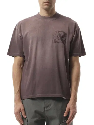 Represent Represent X Belstaff Outline Phoenix T-shirt in Plum Purple | Thumbnail 1