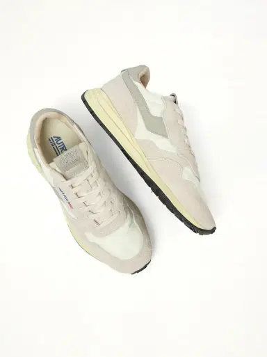 Autry Reelwind Low Sneakers in White/natural White | Thumbnail 2