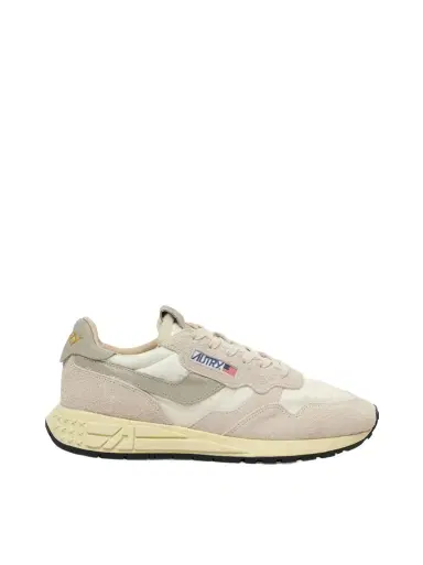 Autry Reelwind Low Sneakers in White/natural White | Thumbnail 1