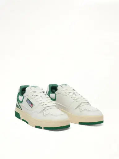 Autry Clc Low Sneakers in White/amazon White | Thumbnail 3 Autry Clc Low Sneakers in White/amazon White | Thumbnail 3