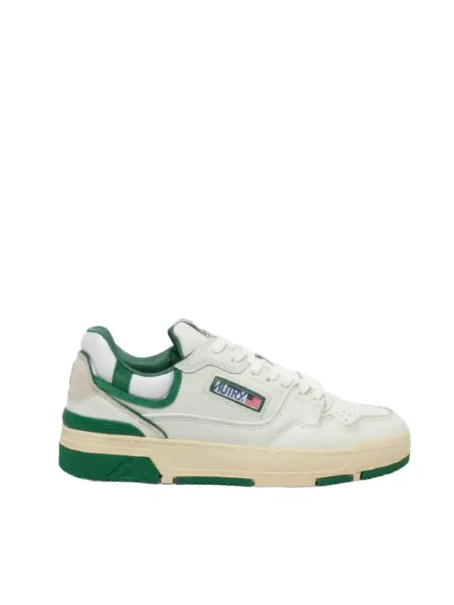 Autry Clc Low Sneakers in White/amazon White