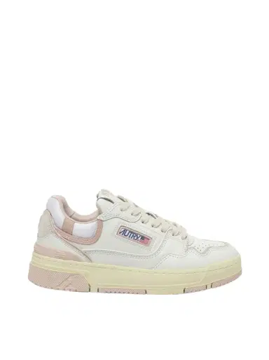 Autry Clc Low Sneakers in White/powder White | Thumbnail 1 Autry Clc Low Sneakers in White/powder White | Thumbnail 1