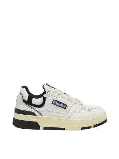 Autry Clc Low Sneakers in White/black White | Thumbnail 1 Autry Clc Low Sneakers in White/black White | Thumbnail 1