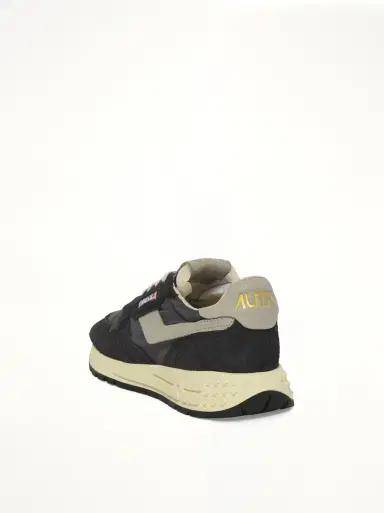 Autry Reelwind Low Sneakers in White/black White | Thumbnail 2 Autry Reelwind Low Sneakers in White/black White | Thumbnail 2