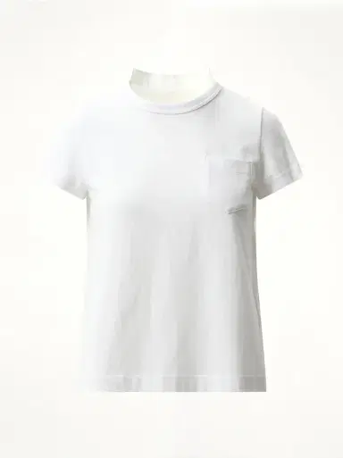 Sacai Cotton Poplin x Jersey T-shirt | Thumbnail 3 Sacai Cotton Poplin x Jersey T-shirt | Thumbnail 3