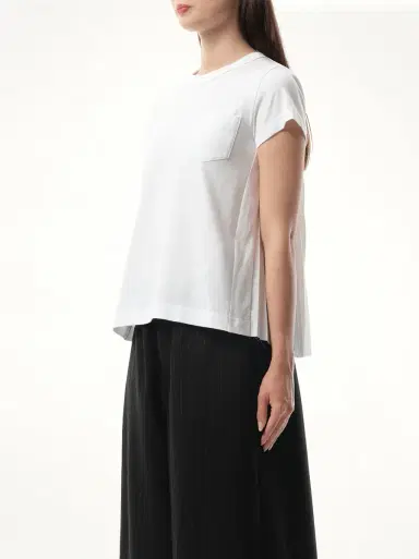 Sacai Cotton Poplin x Jersey T-shirt | Thumbnail 5 Sacai Cotton Poplin x Jersey T-shirt | Thumbnail 5