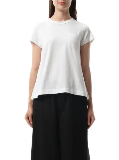 Sacai Cotton Poplin x Jersey T-shirt | Thumbnail 1 Sacai Cotton Poplin x Jersey T-shirt | Thumbnail 1