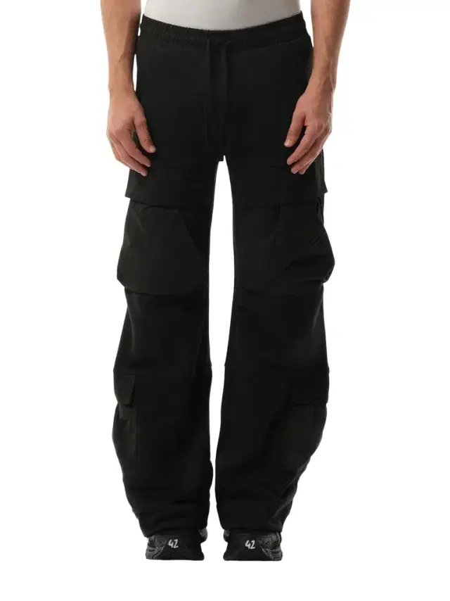 Entire Studios Utility Sweatpants in Soot Black