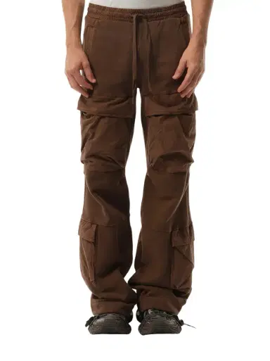 Entire Studios Utility Sweatpants in Brunette Brown | Thumbnail 1 Entire Studios Utility Sweatpants in Brunette Brown | Thumbnail 1