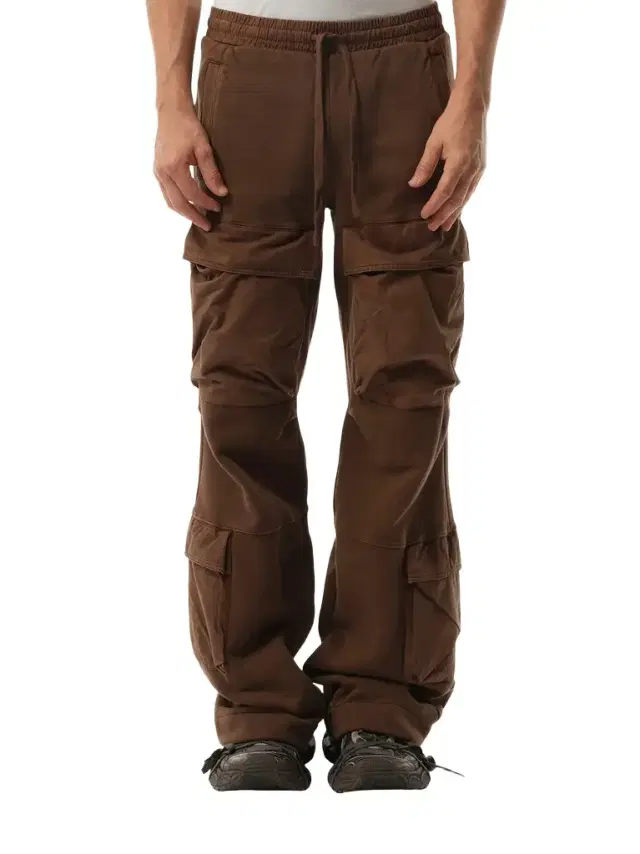 Entire Studios Utility Sweatpants in Brunette Brown