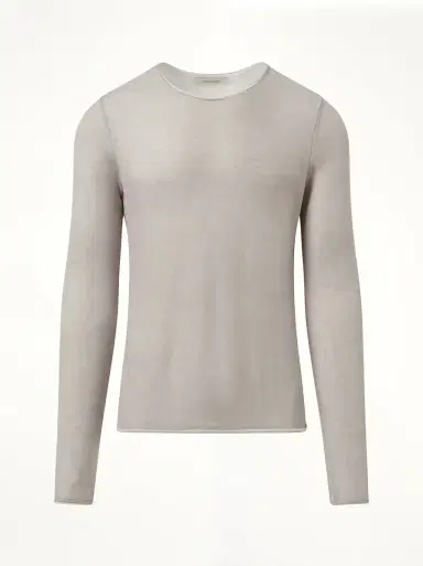Entire Studios Duplex Knit Sweater in Marble Grey | Thumbnail 3