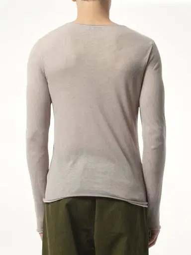 Entire Studios Duplex Knit Sweater in Marble Grey | Thumbnail 6