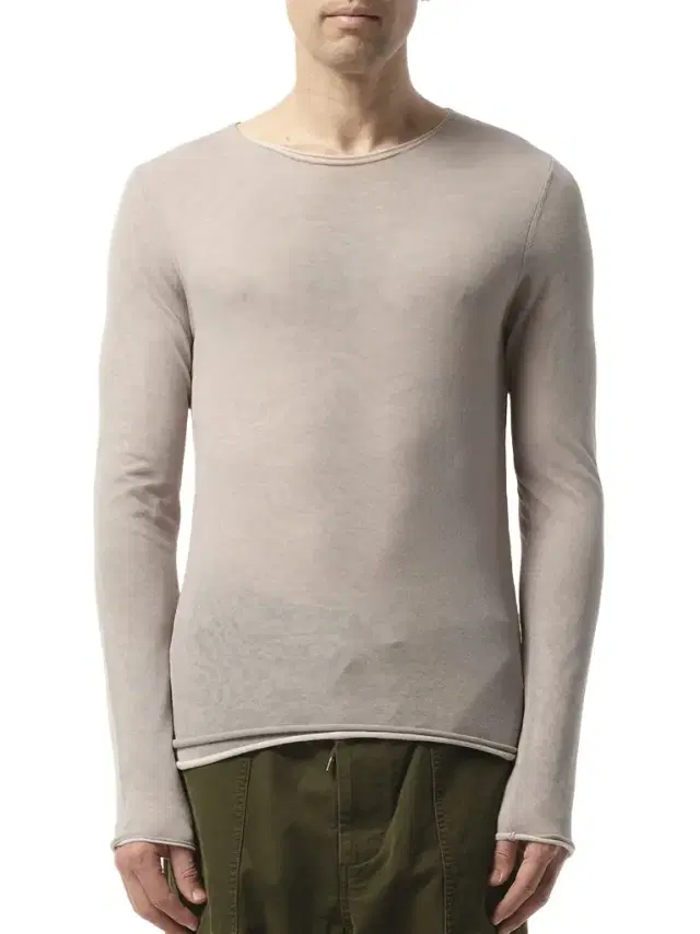 Entire Studios Duplex Knit Sweater in Marble Grey