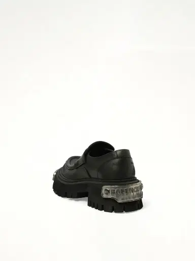 Balenciaga Tractor Loafer L20 in Black/silver | Thumbnail 2 Balenciaga Tractor Loafer L20 in Black/silver | Thumbnail 2