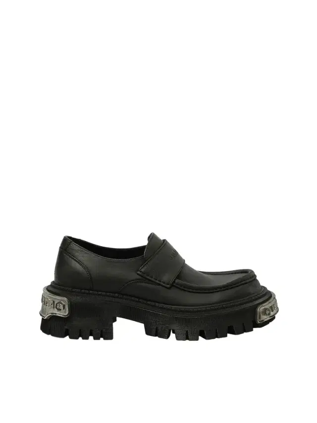 Balenciaga Tractor Loafer L20 in Black/silver