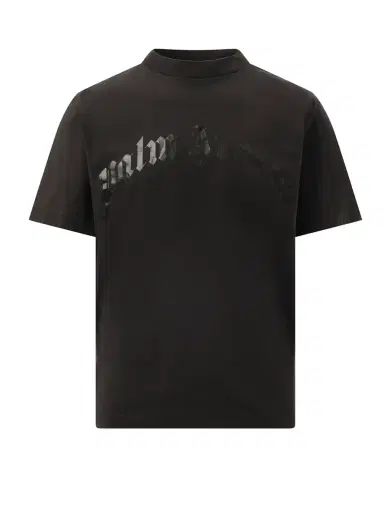 Palm Angels Curved Logo Regular T-shirt | Thumbnail 3