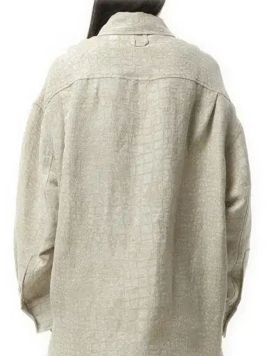 Jacquemus La Chemise Pasadena in Croco | Thumbnail 6 Jacquemus La Chemise Pasadena in Croco | Thumbnail 6