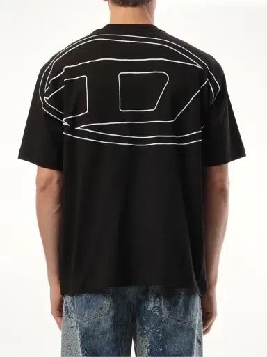 Diesel T-boggy Oval D T-shirt | Thumbnail 8 Diesel T-boggy Oval D T-shirt | Thumbnail 8