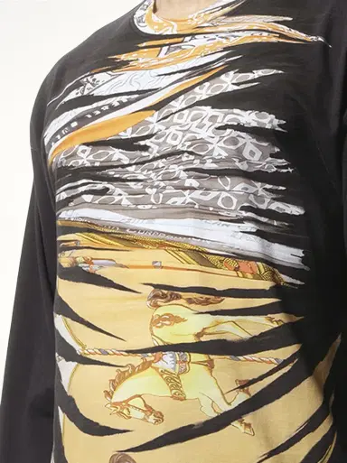 Diesel Collage Print Long Sleeve T-shirt | Thumbnail 2 Diesel Collage Print Long Sleeve T-shirt | Thumbnail 2