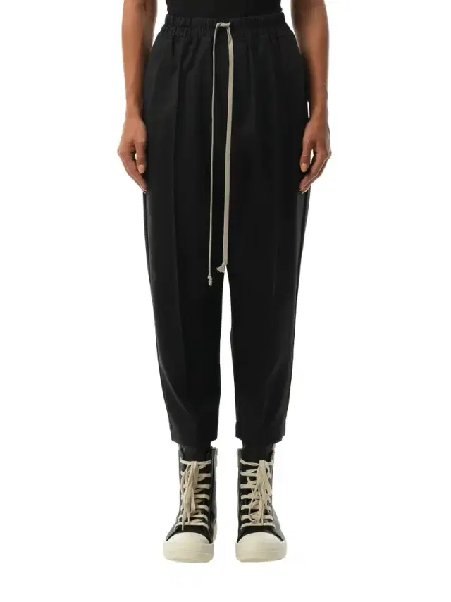 Rick Owens Drawstring Astaires Cropped Pants