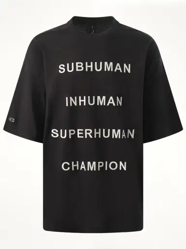 RICK OWENS DRKSHDW Champion x Drkshdw Tommy T | Thumbnail 3 RICK OWENS DRKSHDW Champion x Drkshdw Tommy T | Thumbnail 3