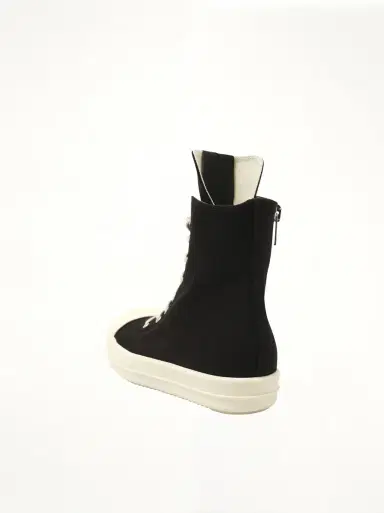 RICK OWENS DRKSHDW Hollywood Sneaks in Black/milk Black | Thumbnail 2