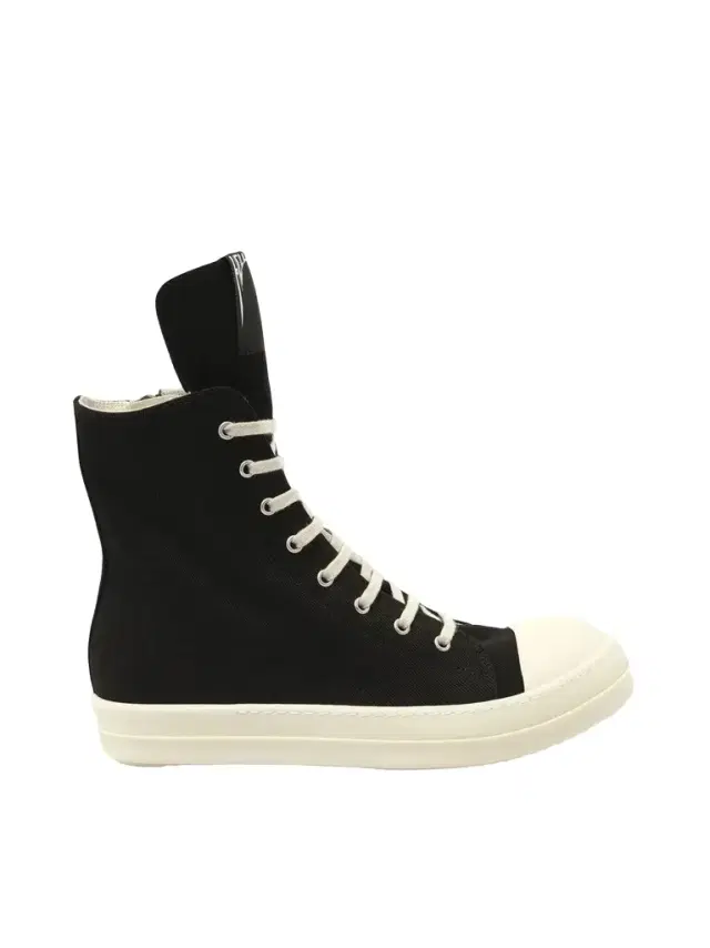 RICK OWENS DRKSHDW Hollywood Sneaks in Black/milk Black